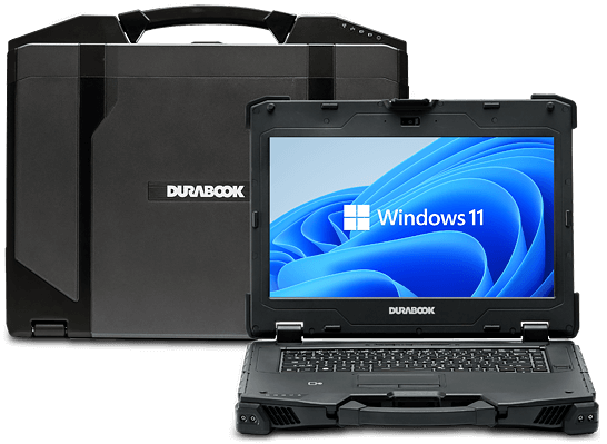 Wzmocnione rozwiązania Durabook są w pełni kompatybilne z systemem Windows 11