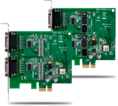 Tablica komunikacyjna PCIe-S112 z szyną PCI Express i 2 portami RS-232